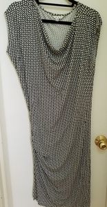 Black and white dress